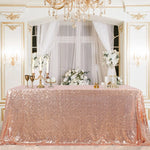 nappe table pailletée noël argent or élégante réutilisable moderne festive black gold rose gold