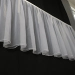 rideau plissé moderne élégant blanc rose rouge bleu clair beige violet opacité 80cm 100cm