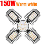 lampe led garage e27 noir hexagonal smd 40w 60w 80w 100w 150w 200w