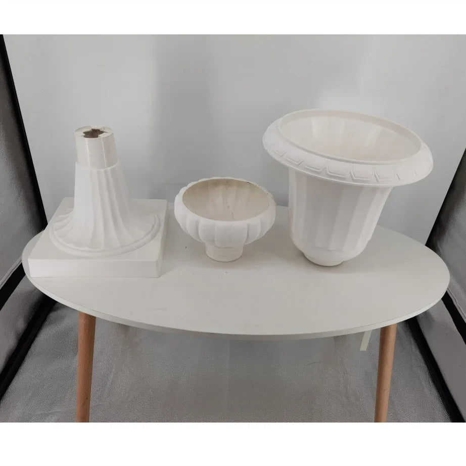 vase noir blanc rayures horizontales intérieur extérieur décoration jardin maison