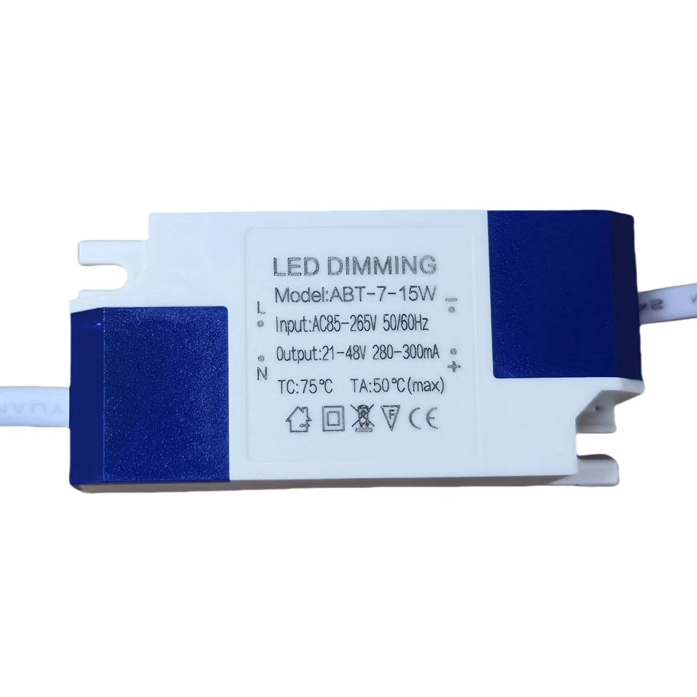 transformateur led 120v 240v blanc bleu moderne 7w 24w 85v 265v 280ma