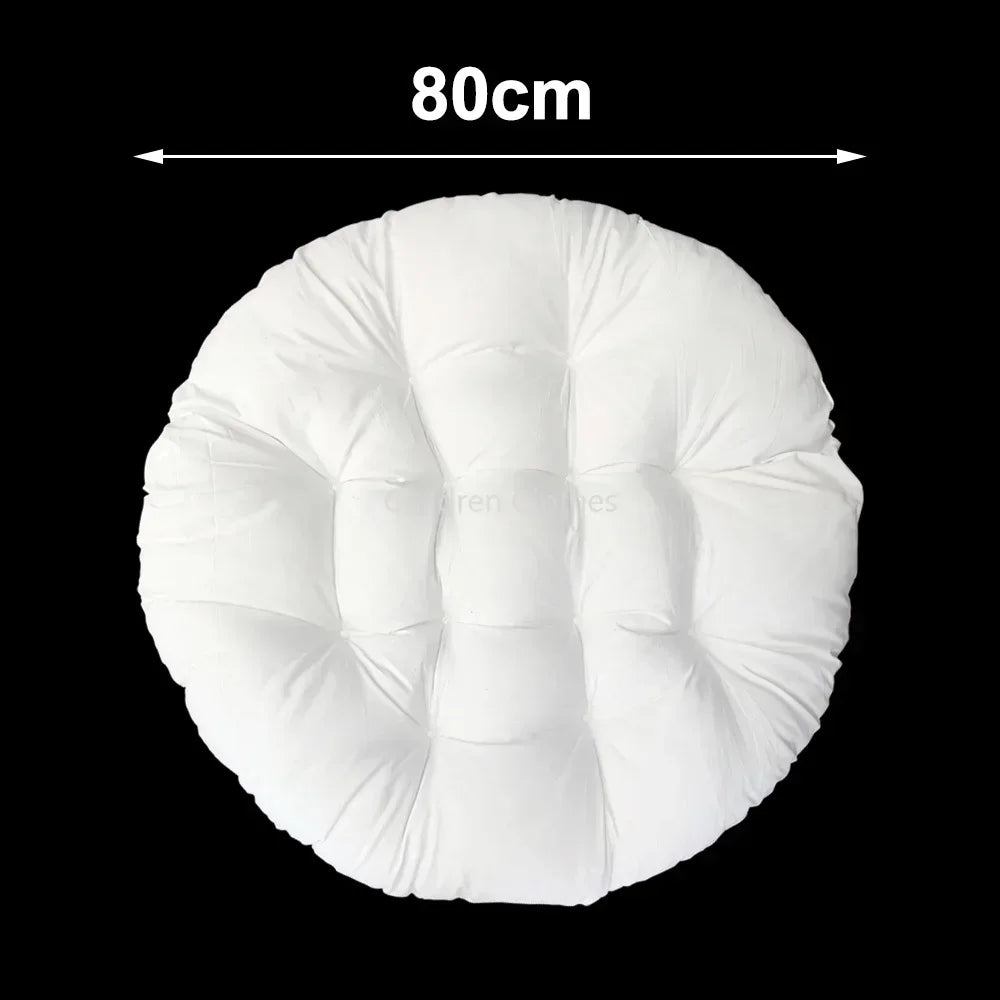 Coussin de terrasse bordeaux pour fauteuil en rotin