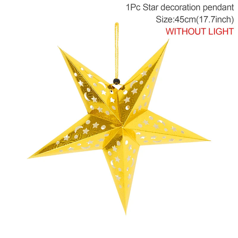 décoration étoiles lumineuses étoiles lunes blanc moderne filament lumineux occasion fête mariage