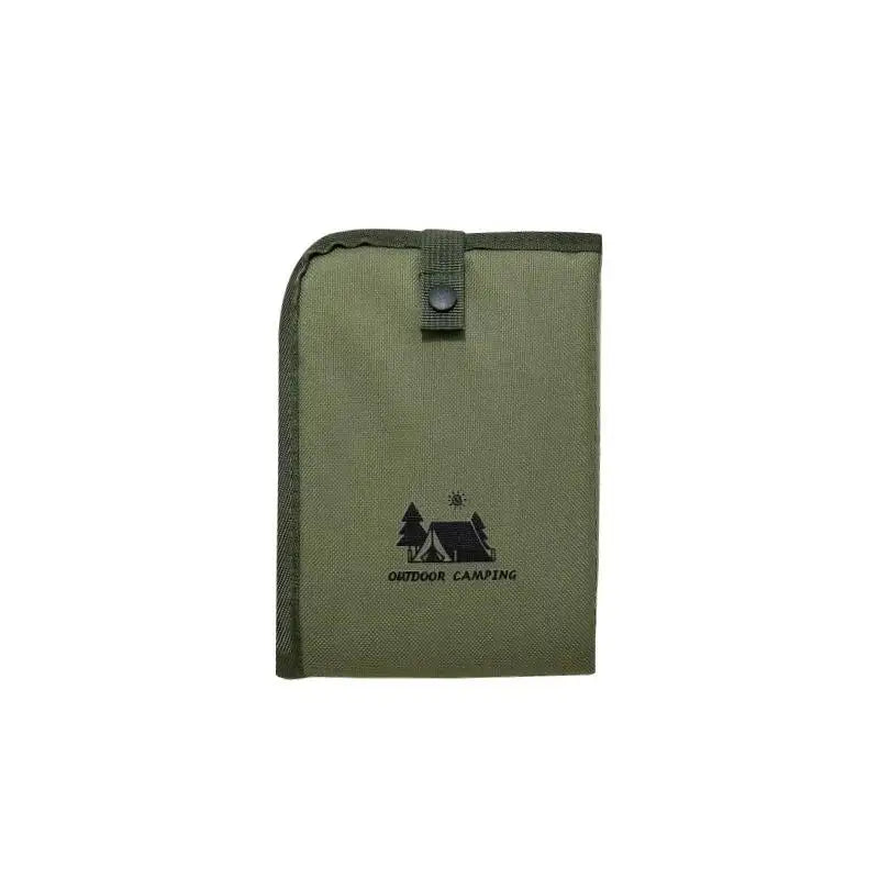 coussin pliable extérieur toile oxford 600d imperméable beige noir vert pratique léger résistant boucle