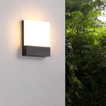lampe murale led moderne minimaliste noir blanc ip65 extérieure