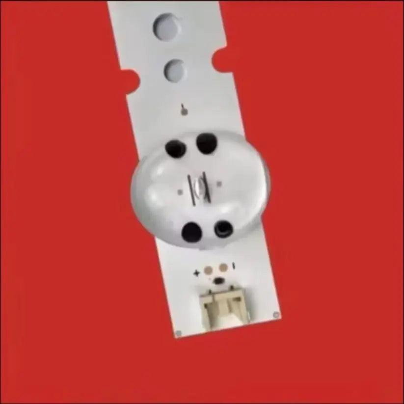 ruban led blanc moderne 520mm 6v ligne points noirs leds