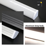 lampe murale moderne argent noir réglable télécommande ip65 led hydrofuge