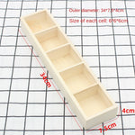 boîtes compartiments bois naturel minimaliste compartiments divisés grain bois rangement rustique tri articles divers