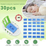 tablette anti moustiques rechargeable bleu vert pratique rechargeable blanc chinois