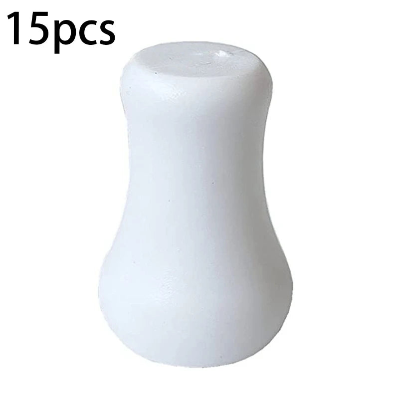 polystyrène blanc rondes lisses opaques simples craft bijouterie matériaux artisanales
