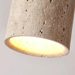 lampe moderne pierre bois texturée beige brun clair 3000k 4000k 6000k interrupteur bouton