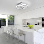 plafonniers led modernes blancs géométrique opaques murale éclairage quotidien cuisine chambre salon