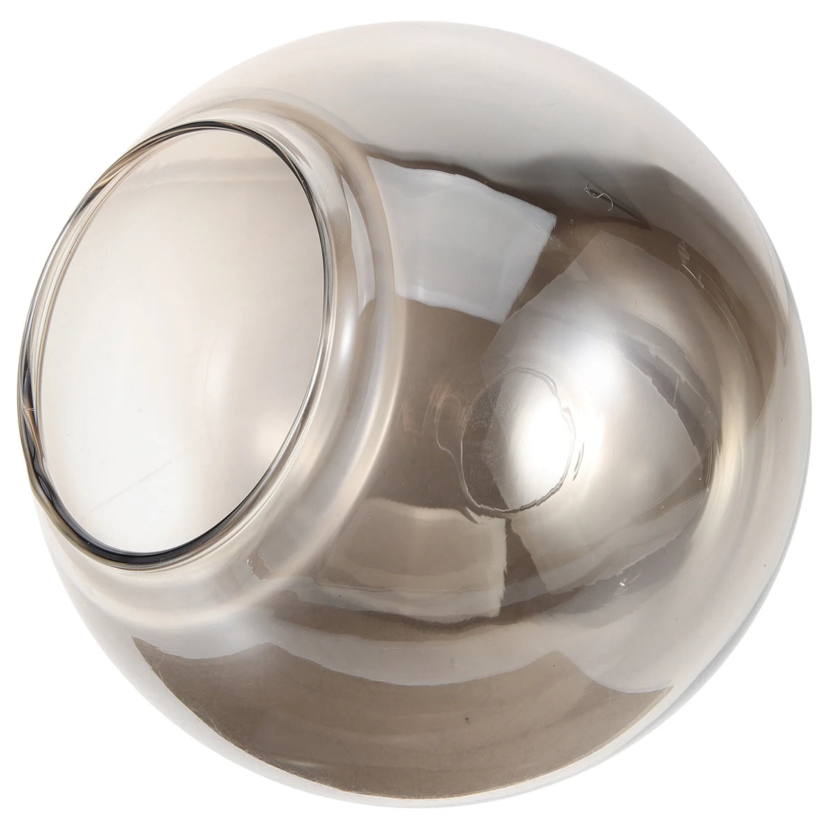abat jour boule verre transparent moderne salle manger chambre salon