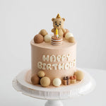 décoration anniversaire enfant gâteau ours sucre boules joyeuses happy birthday festive