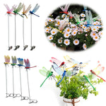 clips dragonfly multicolores imitation insectes decoratifs exterieur clips decoratifs jardin artificiels realistes