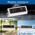 alimentation led 12v 24v 50w 100w 200w 300w 400w ip67 waterproof sans ventilateur moderne