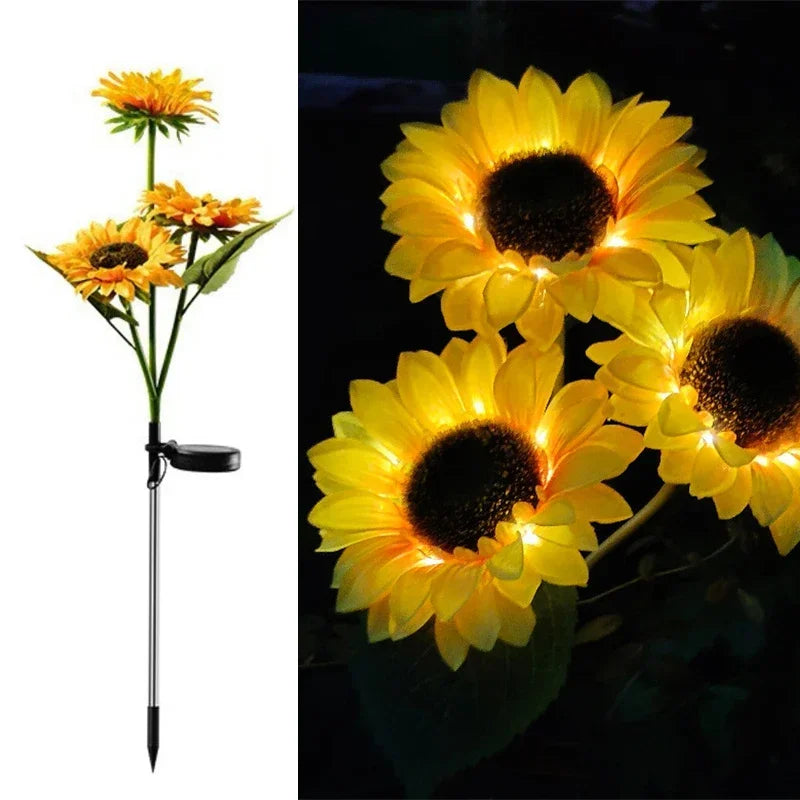lumière solaire bouquet papillons colorés feuilles vertes moderne violet orange jaune