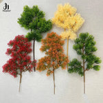 branche artificielle verte feuilles pointues décoration intérieure tringle naturelle plastique exposition maison