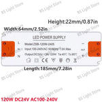 alimentation led 12v 24v 100v 240v 12w 18w 24w 36w 60w 120w blanc or