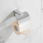 accessoires salle bain chrome porte serviettes double porte savon papier toilette brosse wc moderne