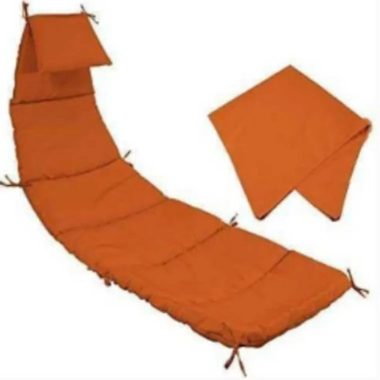 coussin chaise suspendue imperméable coton polyester rouge orange vert clair moderne minimaliste