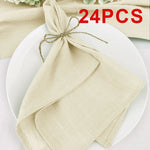 serviettes table violet blanc texture lin classique 40cm 40cm pack 6pcs pack 12pcs pack