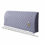 protège tête lit quadrillé adhésif moderne bleu clair gris beige poche tournesol 120 150