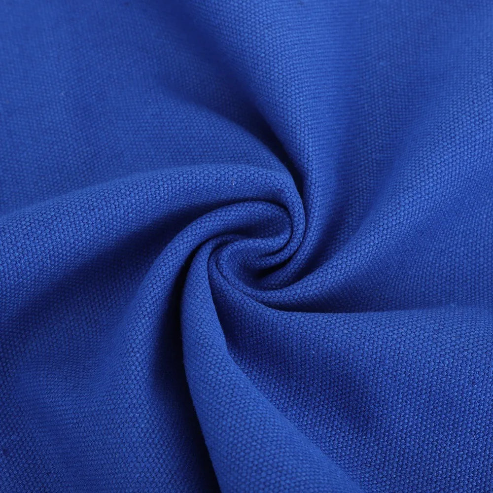 serviette moderne bleu uni polyester tissé extérieur accueil deux modernes