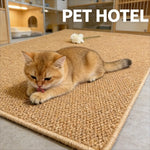 tapis chats sisal marron clair moderne antidérapant stable gratter griffes chat taille xl