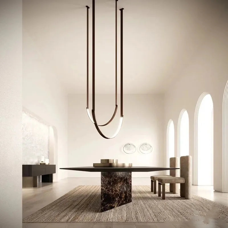 suspension lumineuse contemporaine or blanc minimaliste ans garantie(touches) 15 30m²