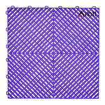 tapis sol modulaires antidérapants bleu noir blanc moderne connecteurs clip système