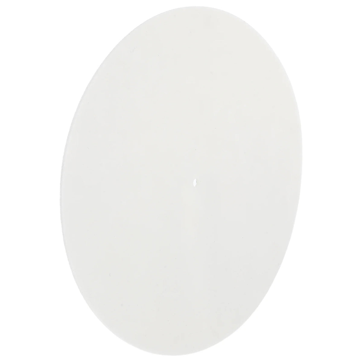 tapis feutre vinyle antidérapant plateau tournant phonographe mat glisse record lunaire moderne vintage blanc