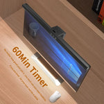 lampe led moderne noir blanc intensité variable continu usb chargeable monitor gaming