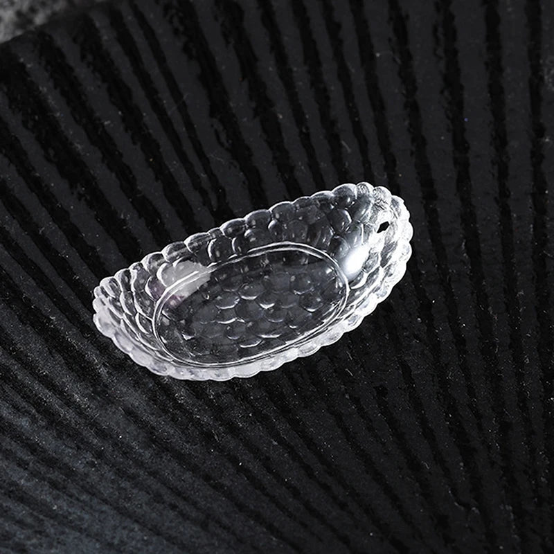 accessoires cuisine miniature transparentes coupes verre ondulées deco jouet moderne 14ans+