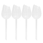 pique plantes tulipe plastique rose violet blanc translucide moderne adhésif kit arrosage