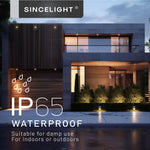 spots led ip65 3w 2700k 4000k 90260v ra92 noir blanc moderne adhésif