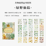 autocollants multicolores fleurs papillons scrapbooking vintage carnet notes diy étiquettes adhésives