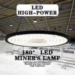 éclairage industriel led haute luminosité 280mm noir moderne étanche 200w
