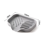 support savon gris rayures adhésif moderne brosse savon pompe utilisation multiple cuisine évier