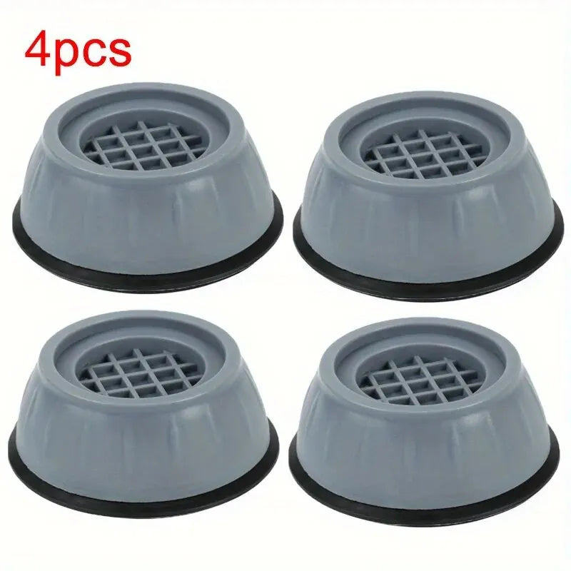 pieds universels meubles anti vibration adhésifs gris modernes rainurés amortisseurs