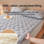 lit queen quilté gris clair moderne confortable 180x200cm lavable machine