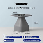 table d'appoint moderne plastique jaune vert gris rose bleu petite grande chambre moderne minimaliste