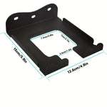 support mural outils jardin faucheuse taille haie noir industriel fixations vis chevilles murales électriques