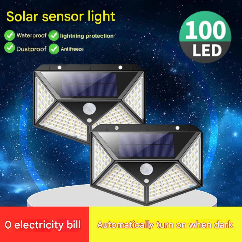 lampe solaire murale noire panneau led vis fixe moderne extérieur garage jardin