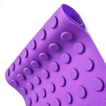tapis protection violet grands points circulaires moderne autoclavable réutilisable antidérapant chirurgical