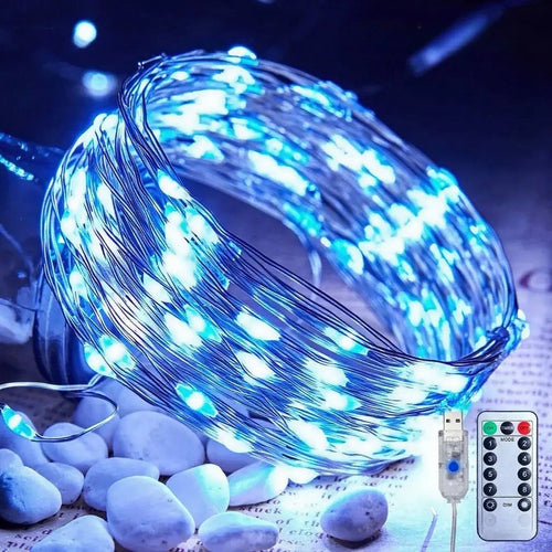 guirlande lumineuse led blanc chaud blanc froid multicolore moderne décorative usb