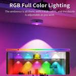 projecteur led rechargeable sans fil blanc moderne télécommande charge usb kitchen lights