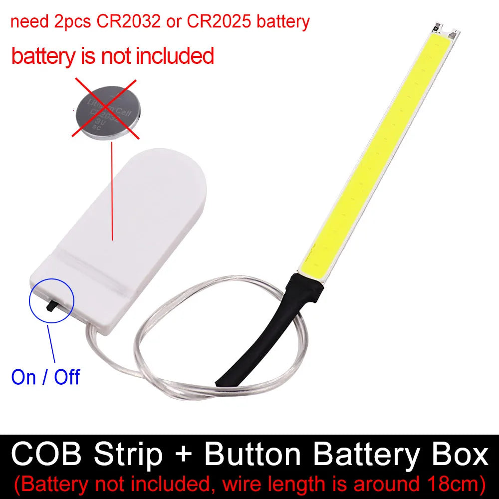 ruban led cob jaune 100mm clips usb dimmable moderne