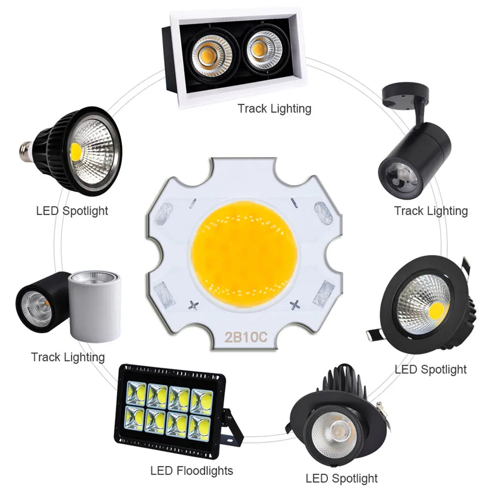 puces led cob 3w 5w 7w 10w cold white natural warm white 240ma 250ma