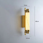 lampe murale moderne marbre artificiel beige noir fixée mur flux lumineux led 249 2000